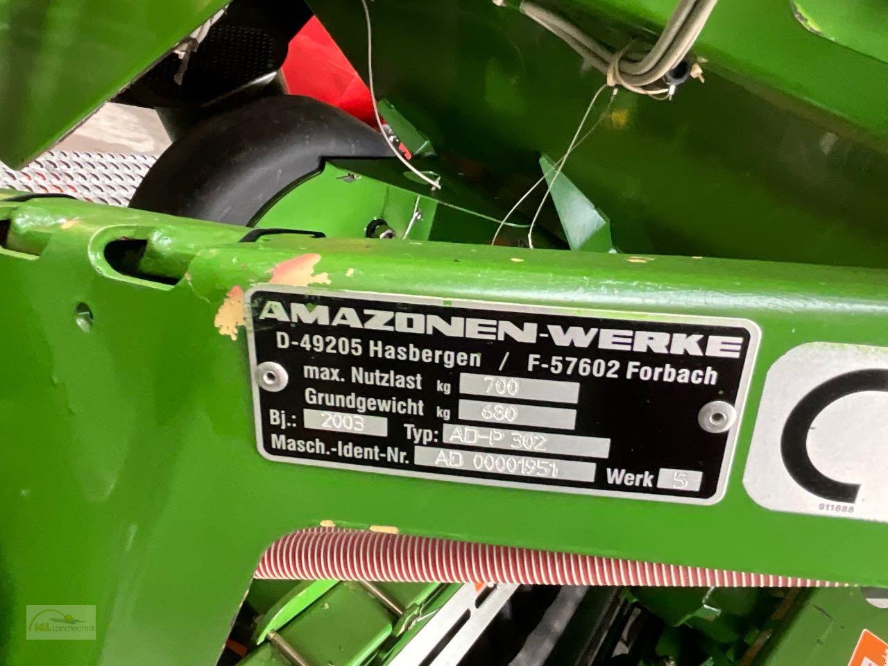 Drillmaschinenkombination del tipo Amazone KE + AD 303, Gebrauchtmaschine en Pfreimd (Imagen 7)