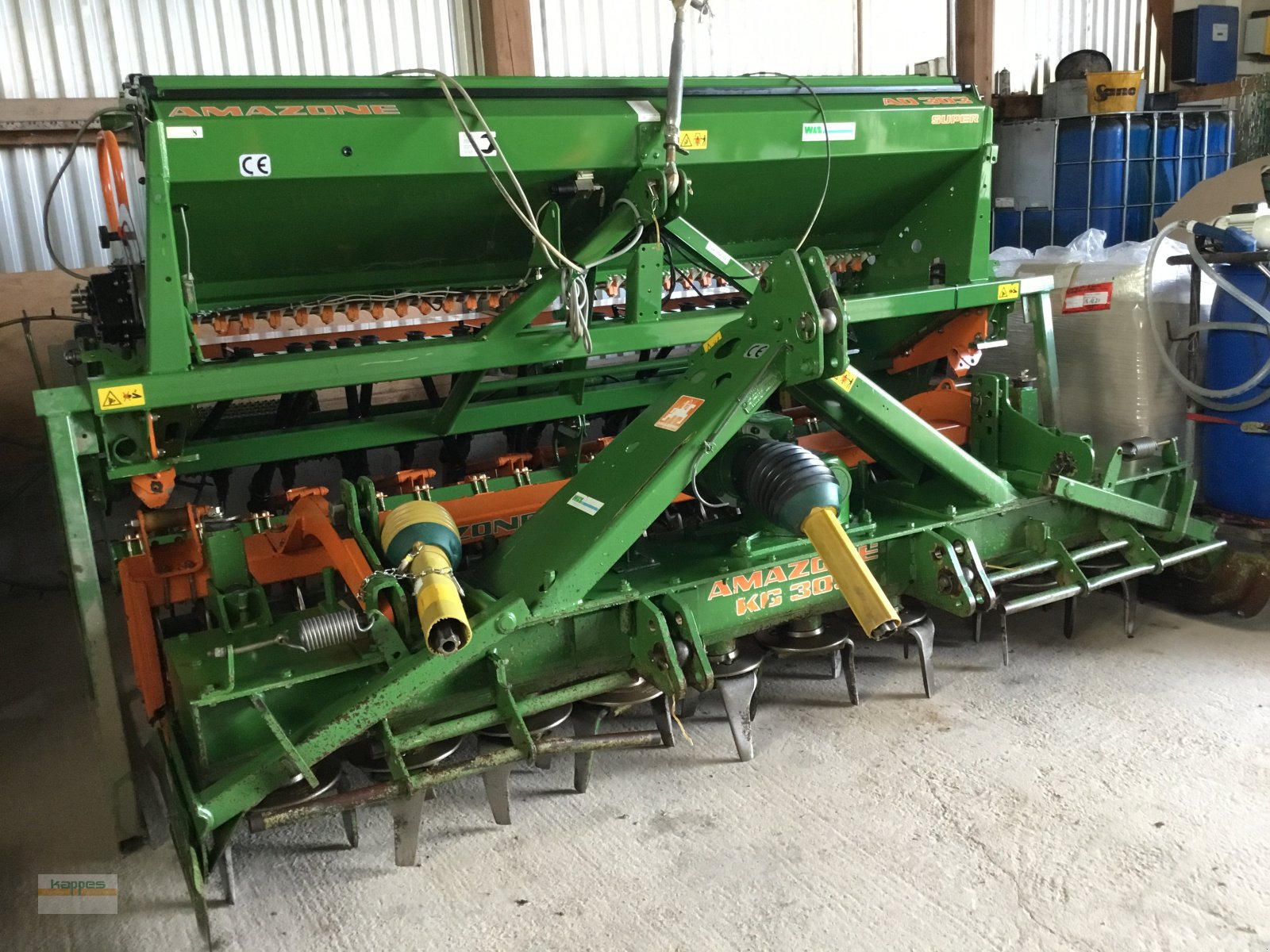 Drillmaschinenkombination del tipo Amazone KG303 +AD303, Gebrauchtmaschine en Niederstetten (Imagen 1)