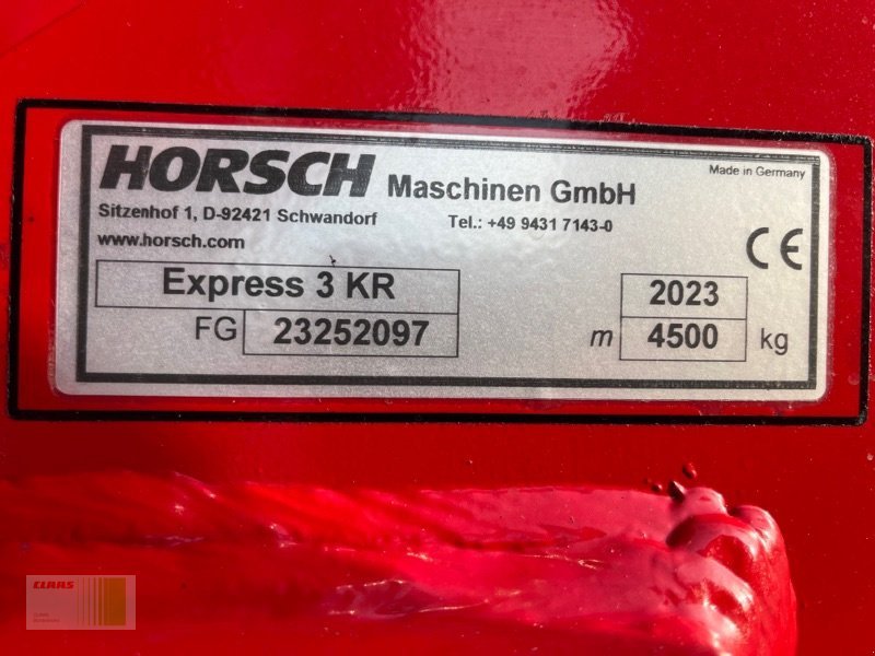Drillmaschinenkombination typu Horsch Express 3 KR, Neumaschine v Risum-Lindholm (Obrázok 6)