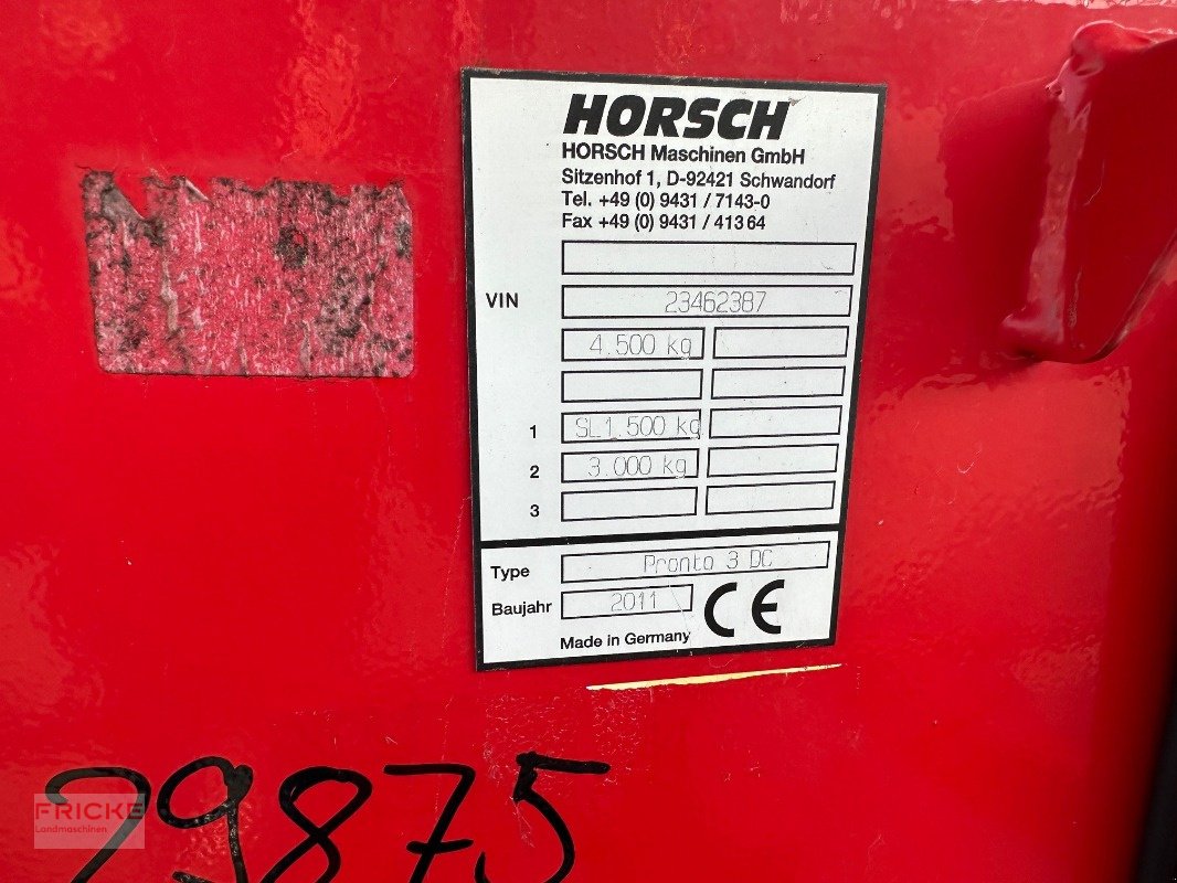 Drillmaschinenkombination tip Horsch Pronto 3 DC, Gebrauchtmaschine in Bockel - Gyhum (Poză 17)