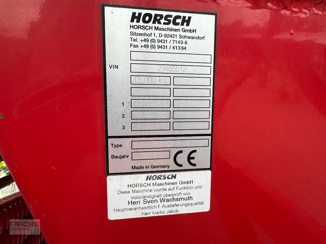 Drillmaschinenkombination des Typs Horsch Pronto 6 DC   --Nur 2768 Hektar--, Gebrauchtmaschine in Bockel - Gyhum (Bild 16)