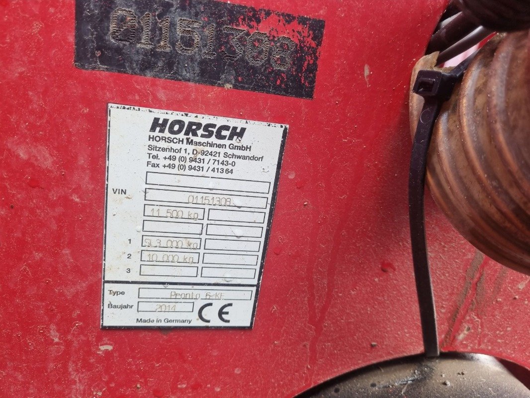 Drillmaschinenkombination tip Horsch Pronto 6 KE, Gebrauchtmaschine in Neubrandenburg (Poză 20)