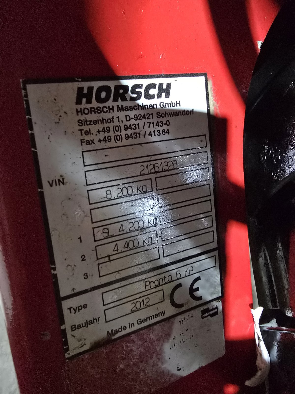 Drillmaschinenkombination a típus Horsch Pronto 6 KR, Gebrauchtmaschine ekkor: Burladingen (Kép 10)