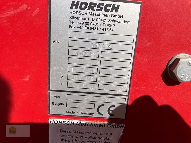 Drillmaschinenkombination typu Horsch Pronto 9 SW  PPF, Gebrauchtmaschine w Salsitz (Zdjęcie 2)