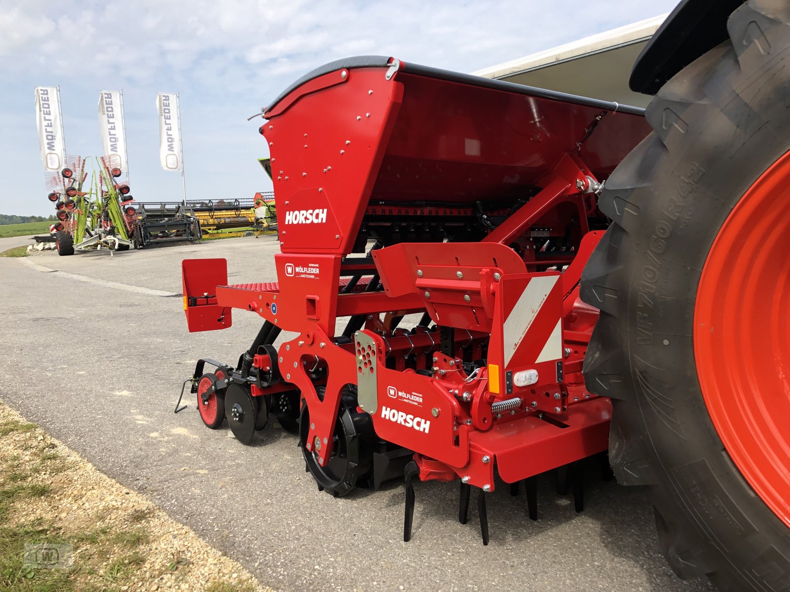 Drillmaschinenkombination Türe ait Horsch Versa 3 KR Demomaschine, Neumaschine içinde Zell an der Pram (resim 8)