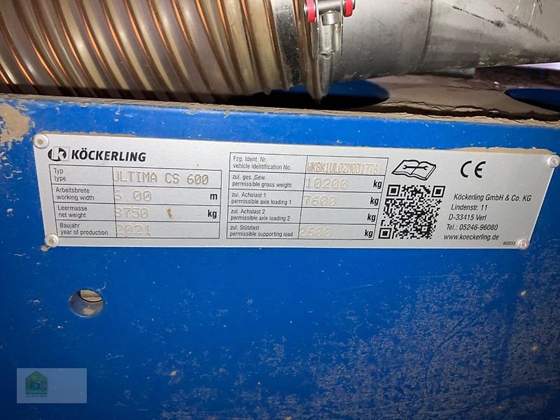 Drillmaschinenkombination типа Köckerling Ultima 600 *Saatflusskontrolle*, Gebrauchtmaschine в Salsitz (Фотография 4)