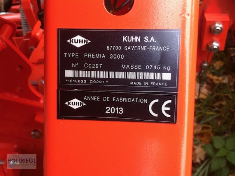 Drillmaschinenkombination του τύπου Kuhn HR 303 + Premia 3000, Gebrauchtmaschine σε Hohenburg (Φωτογραφία 11)