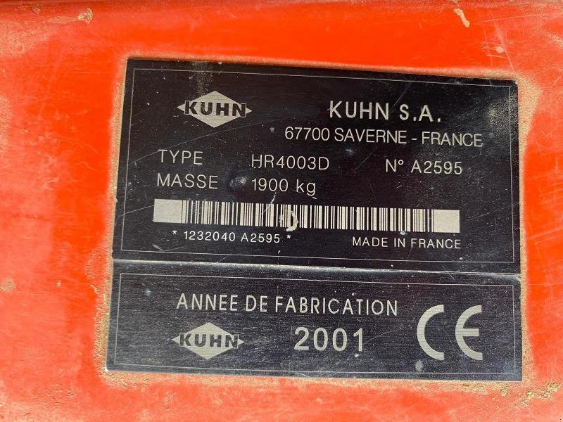 Drillmaschinenkombination tipa Kuhn HR 4003D, Gebrauchtmaschine u SAINT-GERMAIN DU PUY (Slika 9)