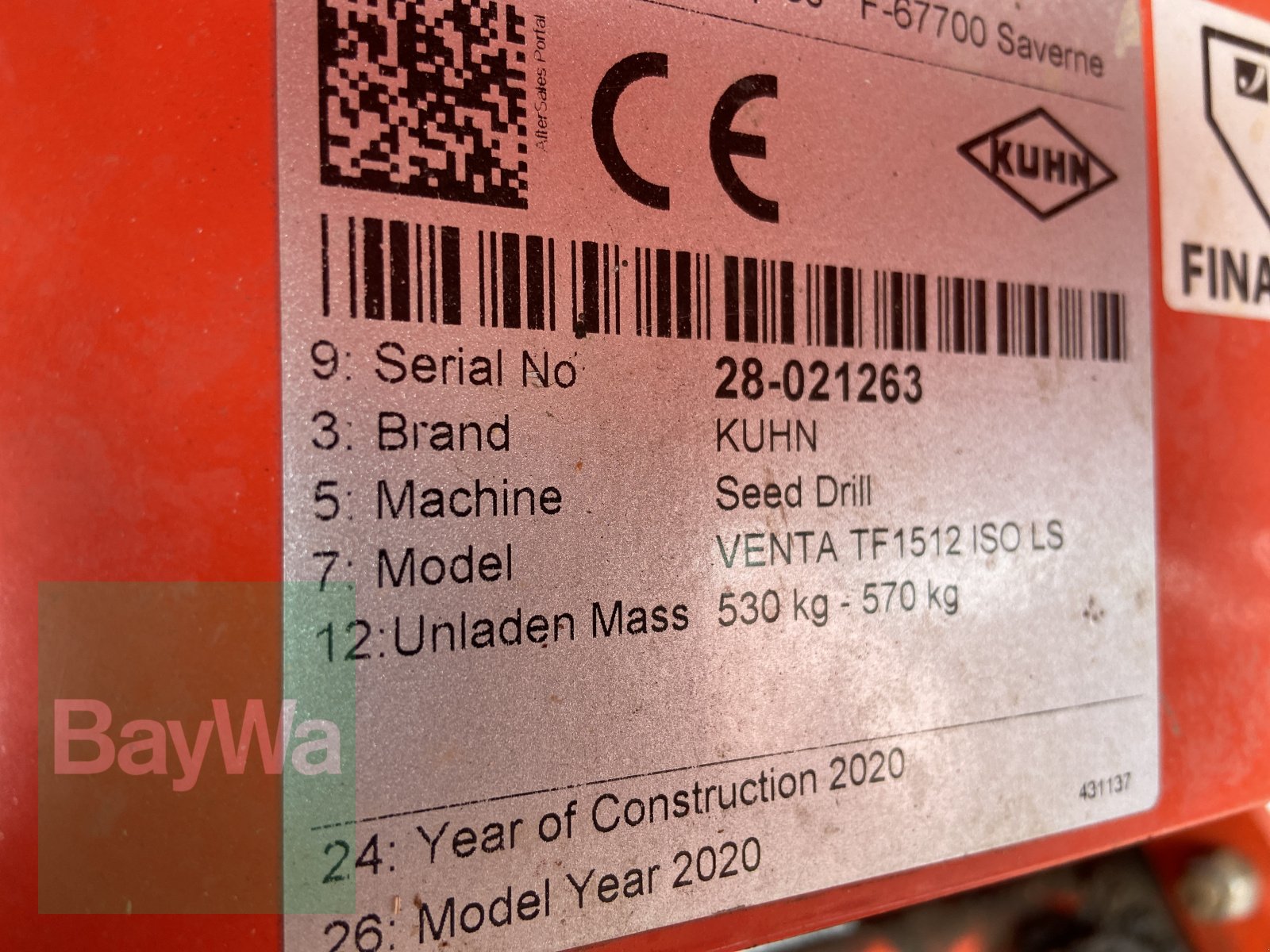 Drillmaschinenkombination от тип Kuhn HR 5004 DR + BTF 5000 R + TF 1512, Gebrauchtmaschine в Bamberg (Снимка 18)