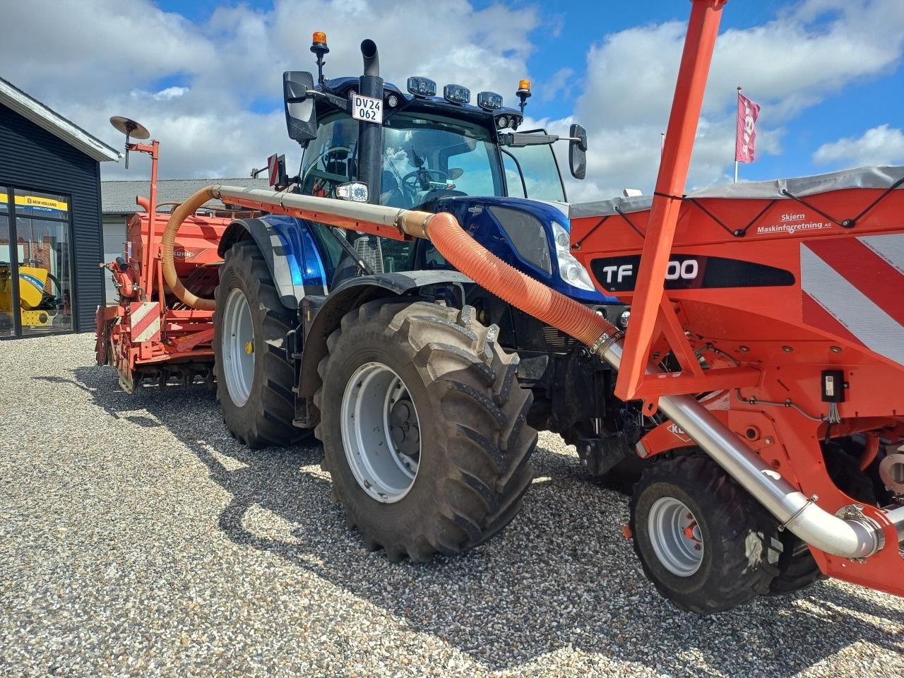 Drillmaschinenkombination van het type Kuhn HR4003 & SITERA 4000, Gebrauchtmaschine in Skjern (Foto 8)