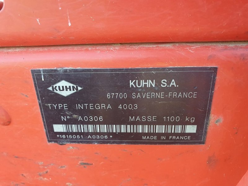 Drillmaschinenkombination za tip Kuhn HR4004D, Gebrauchtmaschine u PITHIVIERS Cedex (Slika 8)