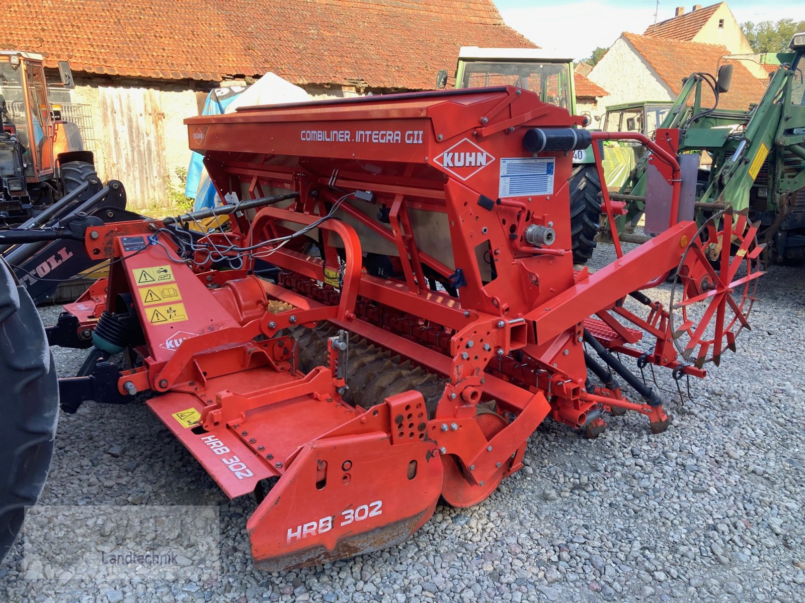 Drillmaschinenkombination del tipo Kuhn HRB 302 / Integra, Gebrauchtmaschine en Rudendorf (Imagen 1)