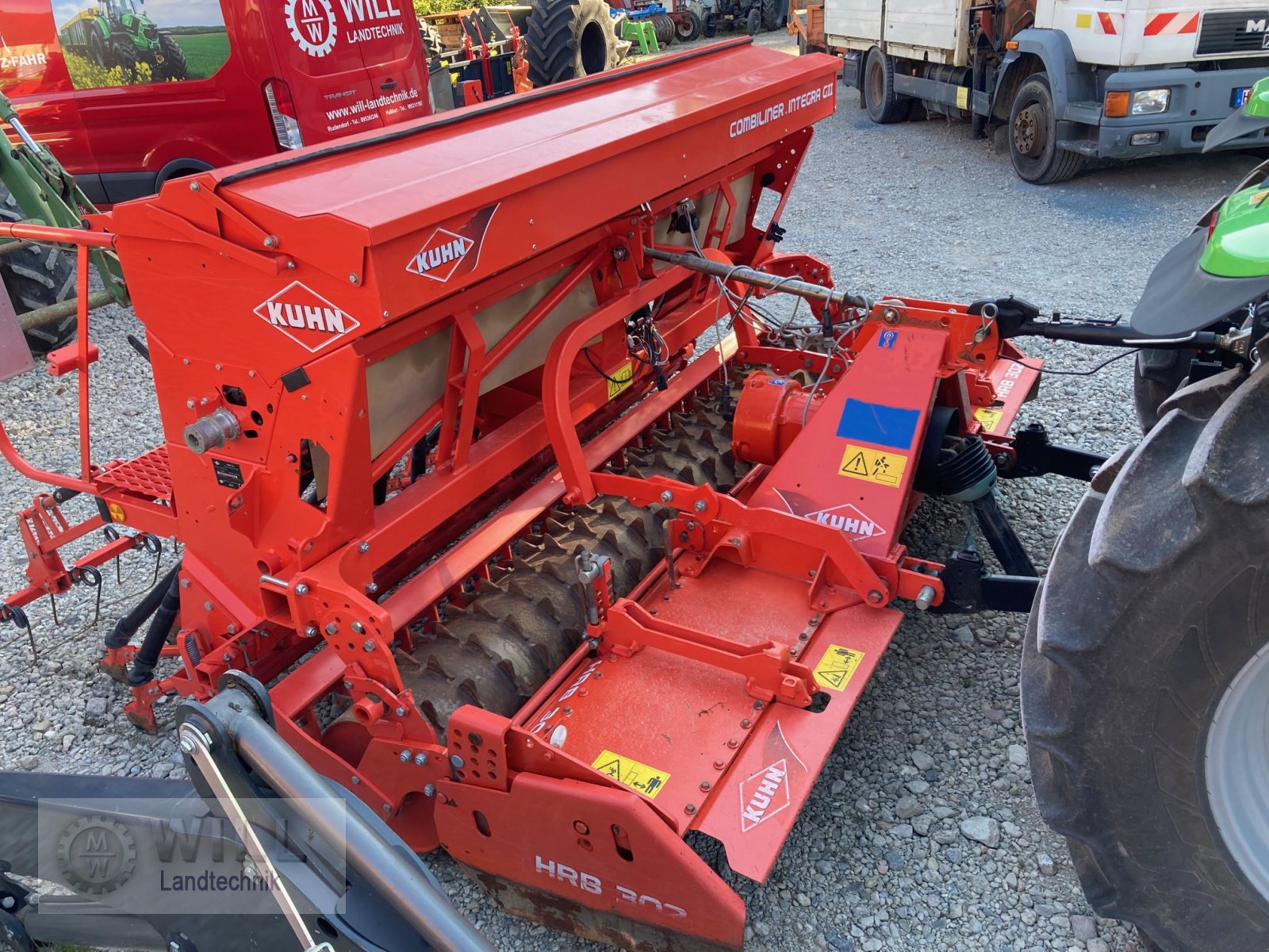 Drillmaschinenkombination van het type Kuhn HRB 302 / Integra, Gebrauchtmaschine in Rudendorf (Foto 24)