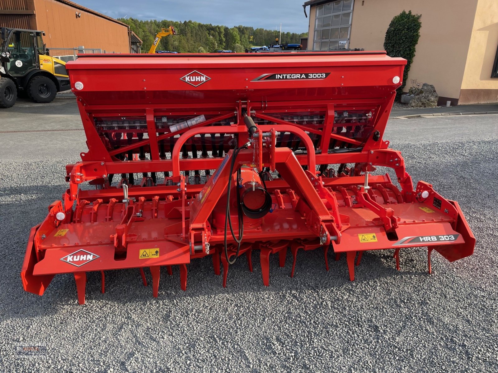 Drillmaschinenkombination van het type Kuhn HRB 303 & Integra 3003, Gebrauchtmaschine in Lichtenfels (Foto 6)