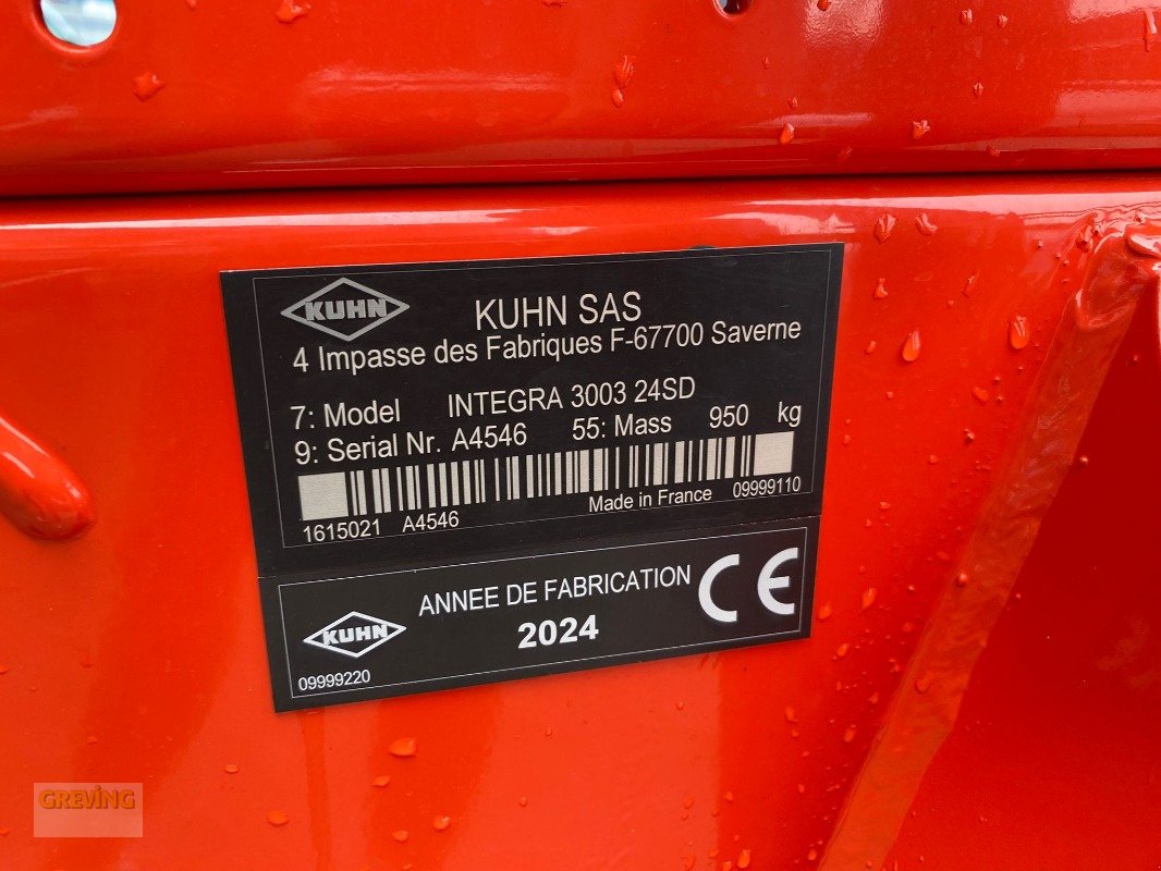Drillmaschinenkombination typu Kuhn Integra 3003 - HRB303D, Gebrauchtmaschine w Ahaus (Zdjęcie 18)