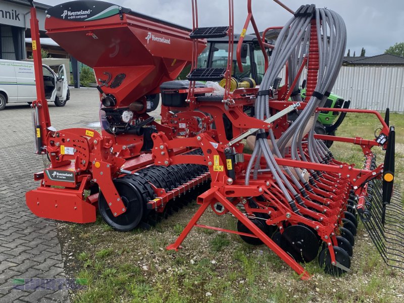 Drillmaschinenkombination typu Kverneland Drillkombination "pneumatische Kreiselegge" mit e-drill Compakt Sämaschine, Neumaschine w Buchdorf (Zdjęcie 1)