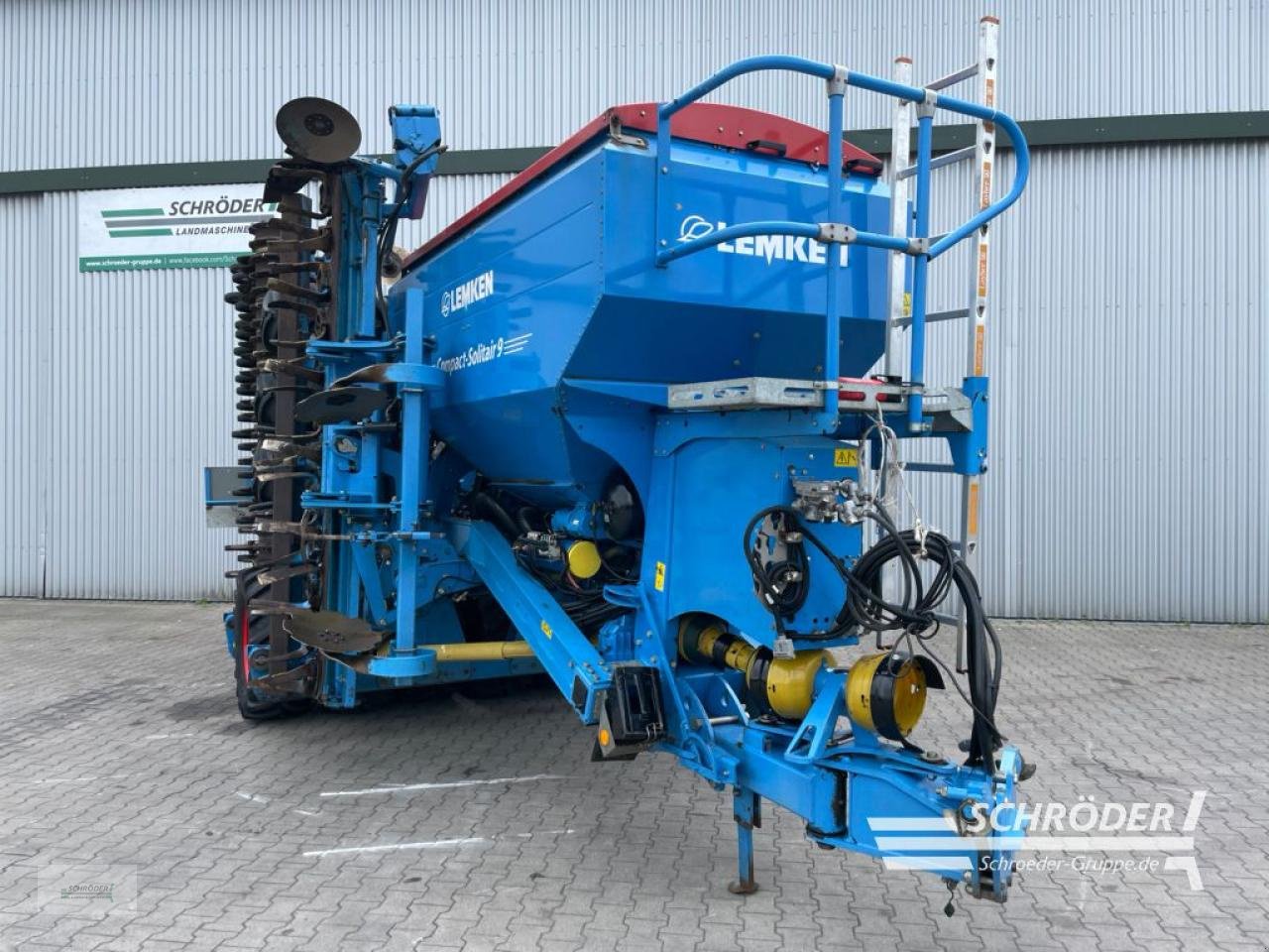 Drillmaschinenkombination tipa Lemken COMPACT SOLITAIR 9/600 KK + ZIRKON, Gebrauchtmaschine u Wildeshausen (Slika 1)