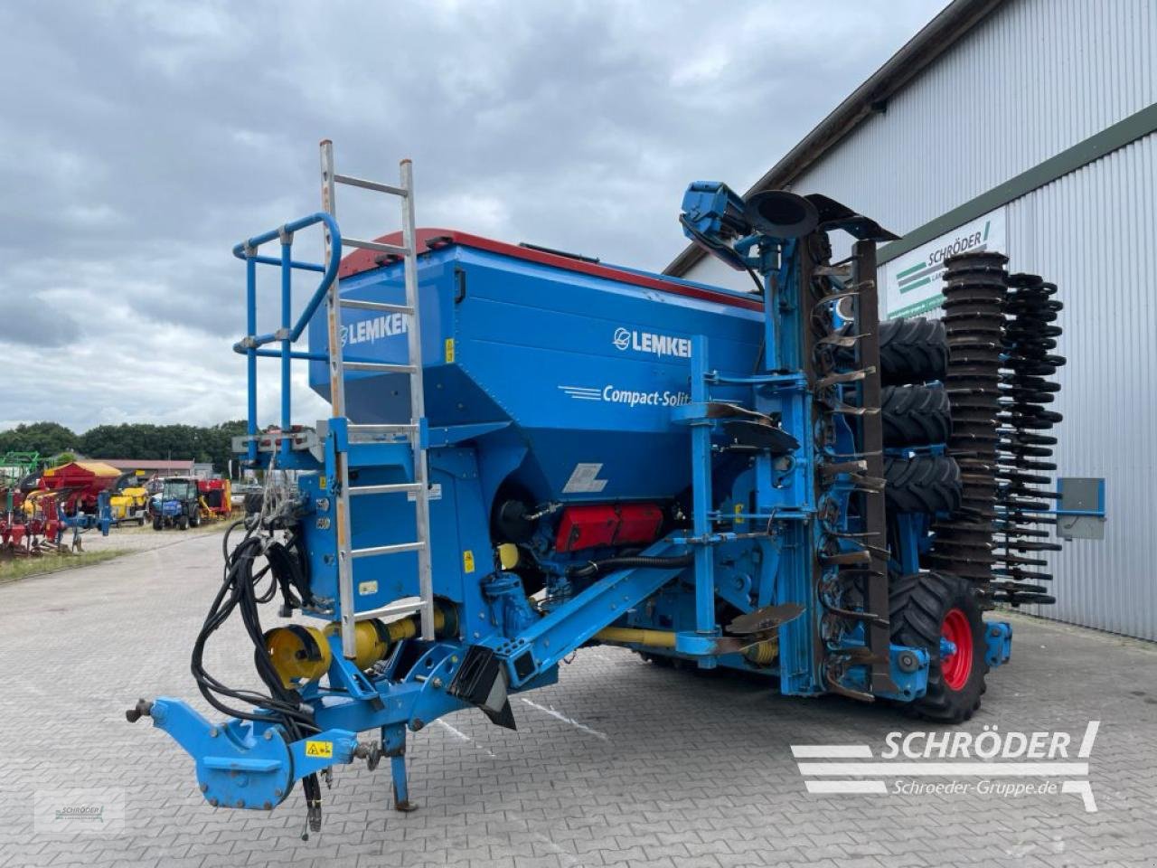 Drillmaschinenkombination typu Lemken COMPACT SOLITAIR 9/600 KK + ZIRKON, Gebrauchtmaschine v Wildeshausen (Obrázok 5)