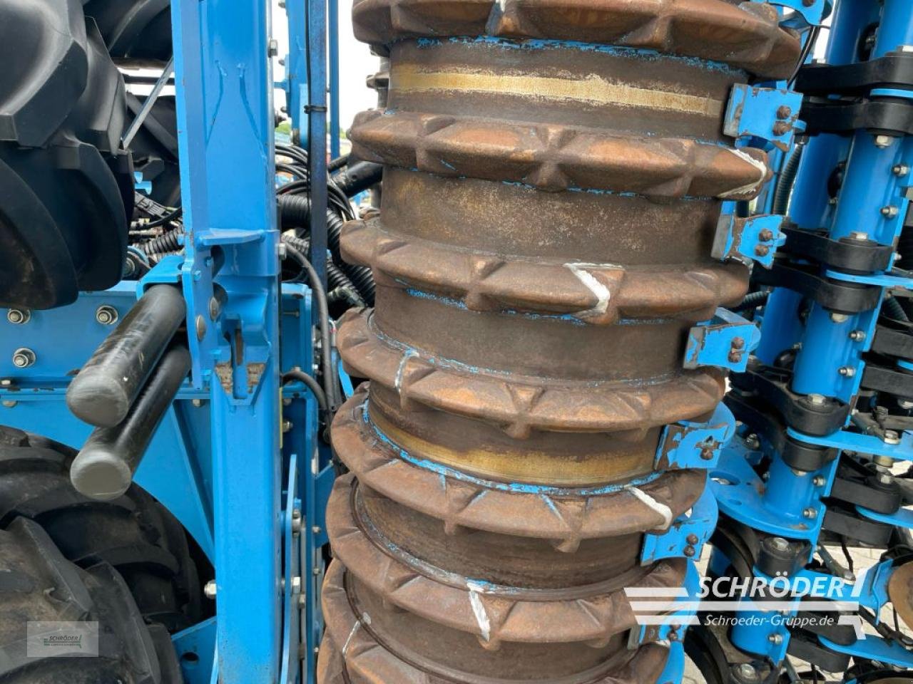 Drillmaschinenkombination van het type Lemken COMPACT SOLITAIR 9/600 KK + ZIRKON, Gebrauchtmaschine in Wildeshausen (Foto 19)