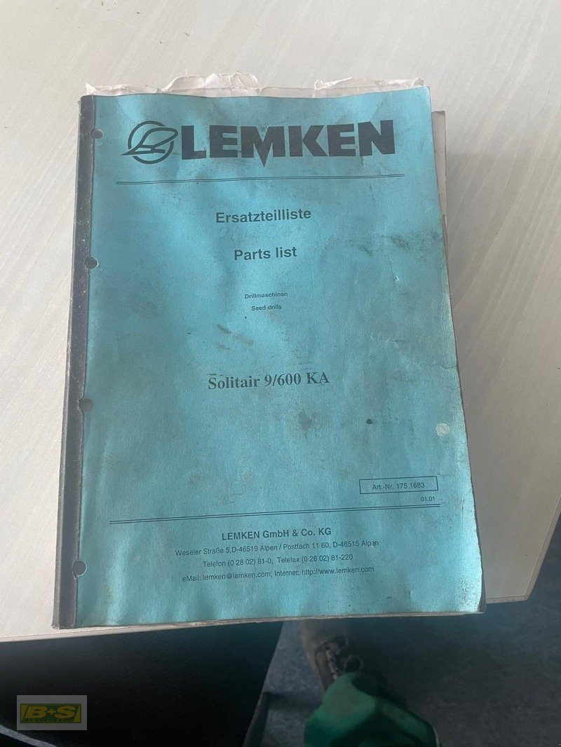 Drillmaschinenkombination typu Lemken COMPACT SOLITAIR, Gebrauchtmaschine w Neustadt Dosse (Zdjęcie 25)