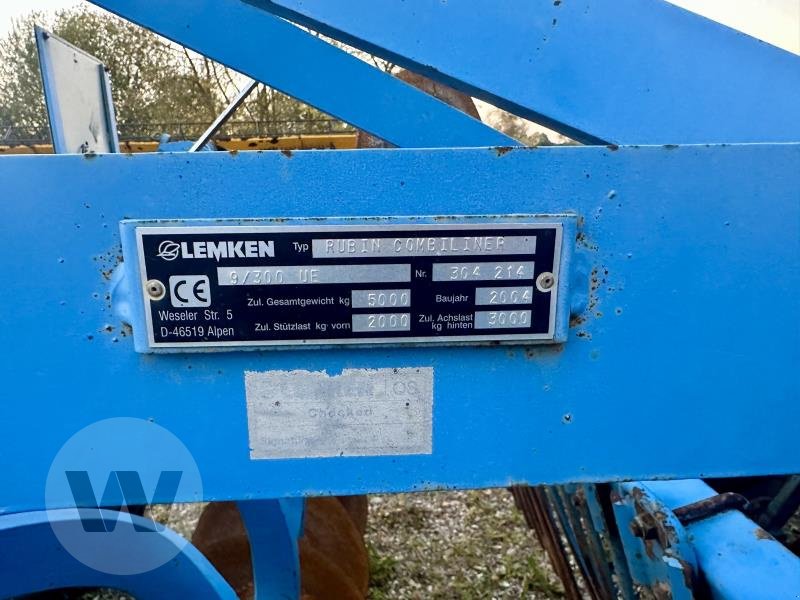 Drillmaschinenkombination du type Lemken Saphir 7/300 DS, Gebrauchtmaschine en Kleeth (Photo 12)