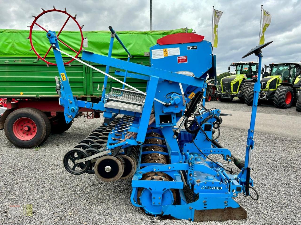 Drillmaschinenkombination del tipo Lemken SAPHIR 7/300 mit ZIRKON 8/300, Drillkombination, nur 957 ha. !, Gebrauchtmaschine en Molbergen (Imagen 3)