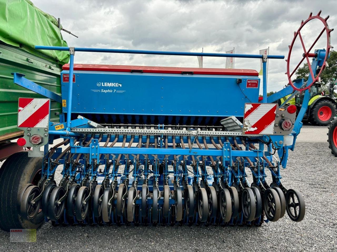 Drillmaschinenkombination of the type Lemken SAPHIR 7/300 mit ZIRKON 8/300, Drillkombination, nur 957 ha. !, Gebrauchtmaschine in Molbergen (Picture 4)