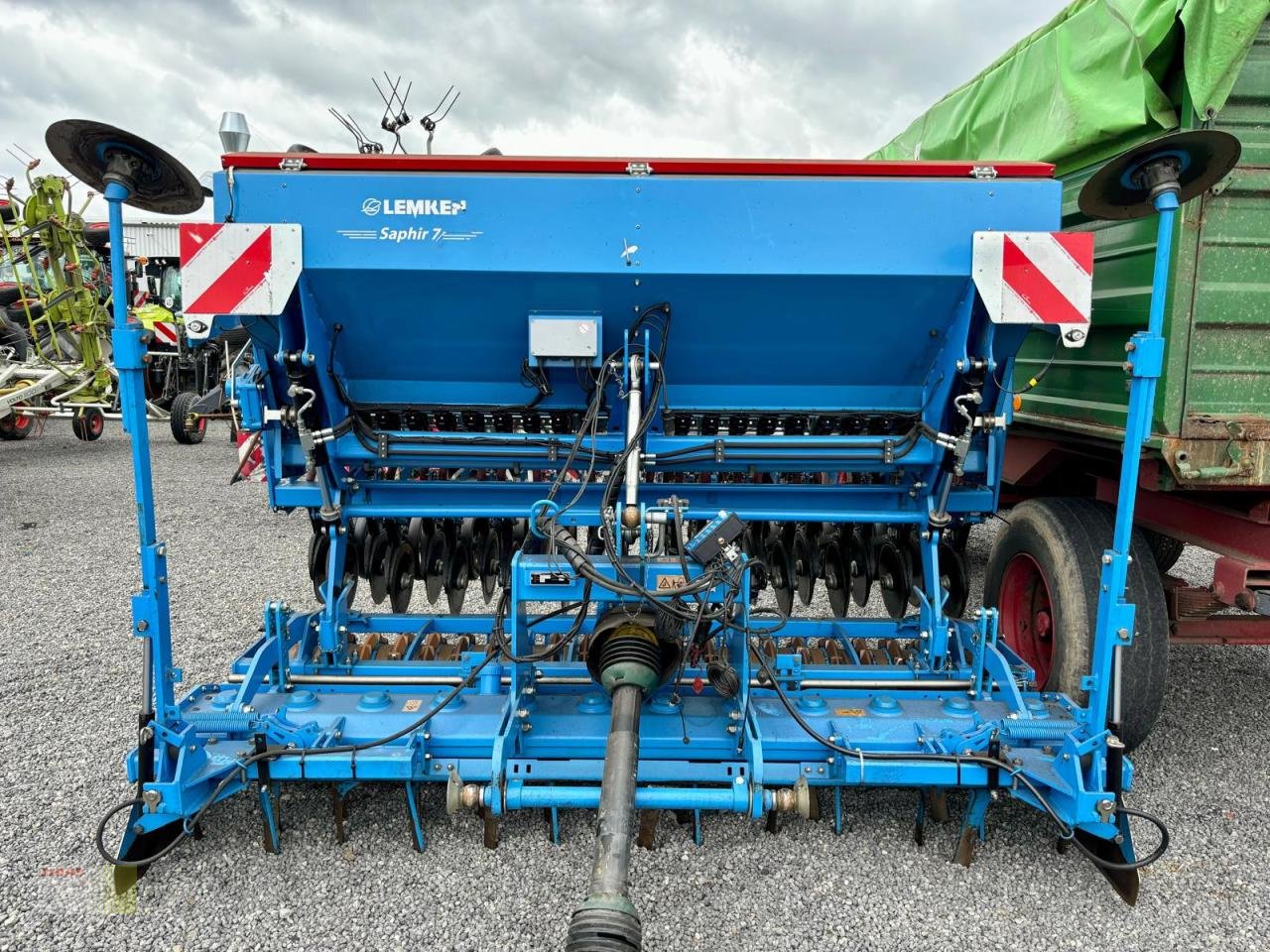 Drillmaschinenkombination tipa Lemken SAPHIR 7/300 mit ZIRKON 8/300, Drillkombination, nur 957 ha. !, Gebrauchtmaschine u Molbergen (Slika 5)