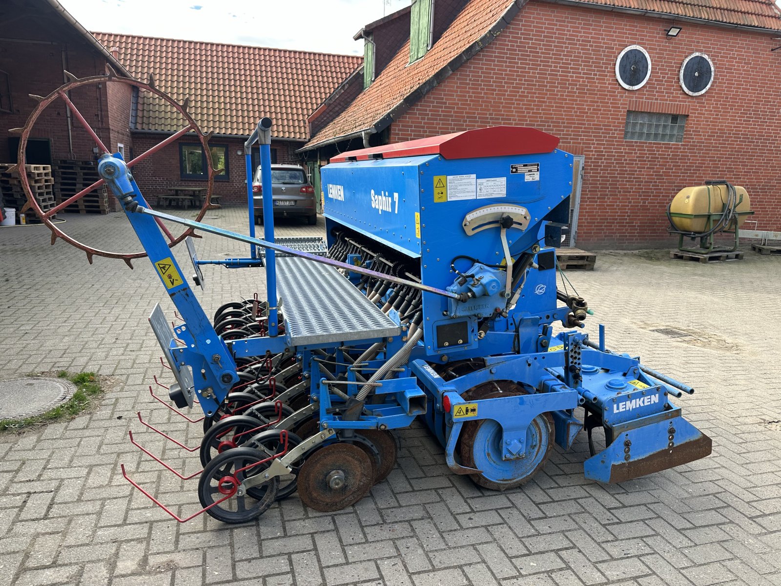 Drillmaschinenkombination del tipo Lemken Saphir 7/300 Zirkon 7/300, Gebrauchtmaschine en Schweringen (Imagen 3)