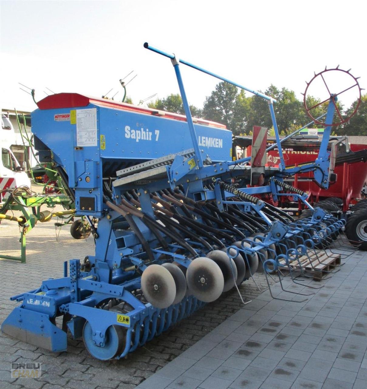 Drillmaschinenkombination du type Lemken Saphir 7 + Zirkon 7, Gebrauchtmaschine en Cham (Photo 4)