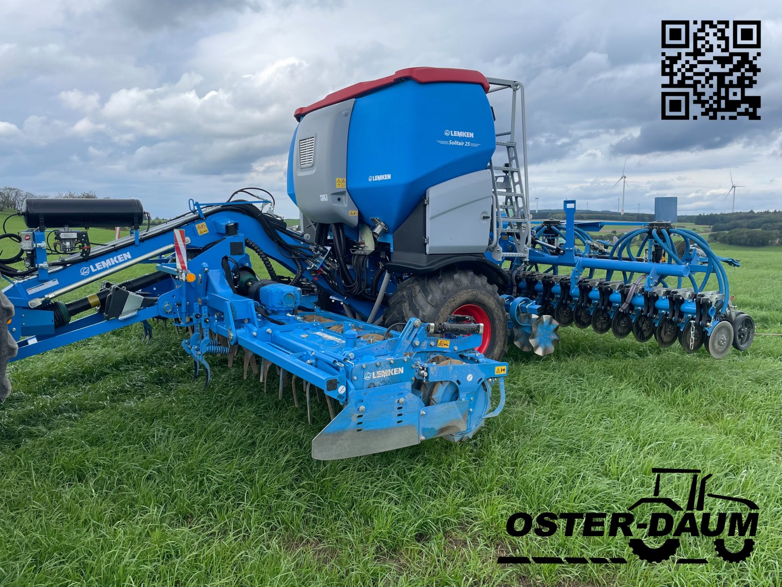 Drillmaschinenkombination van het type Lemken Solitair 25/600 & Zirkon 12/600, Neumaschine in Kaisersesch (Foto 1)