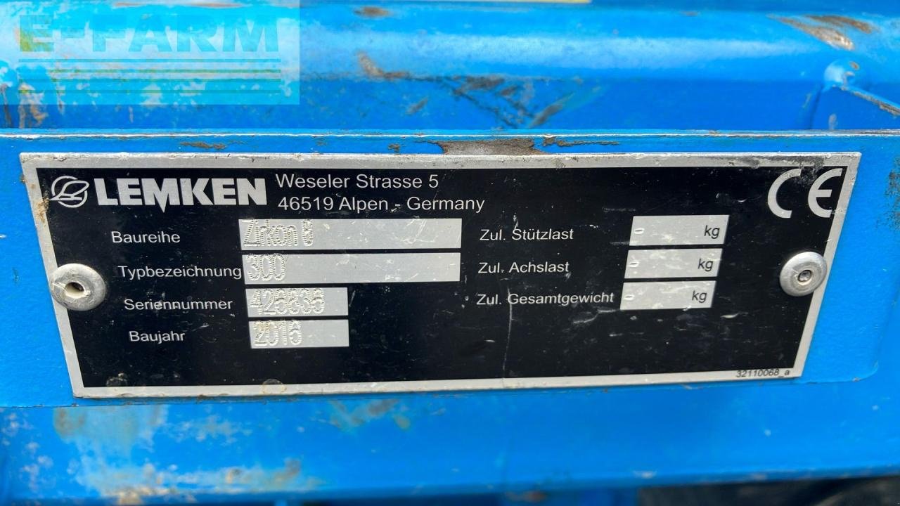 Drillmaschinenkombination of the type Lemken Solitair 9 300-DS 125 Zirkon 8 300, Gebrauchtmaschine in REDLHAM (Picture 13)