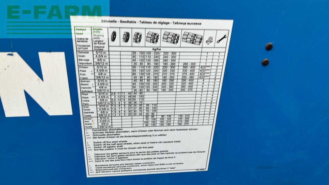 Drillmaschinenkombination typu Lemken Solitair 9 300-DS 125 Zirkon 8 300, Gebrauchtmaschine w REDLHAM (Zdjęcie 16)