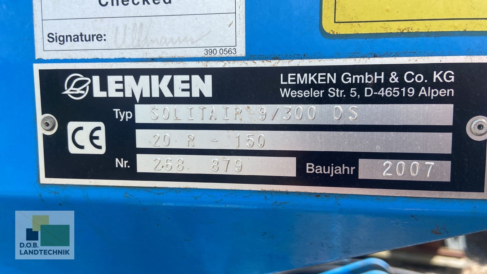 Drillmaschinenkombination van het type Lemken Solitair 9/300, Gebrauchtmaschine in Regensburg (Foto 6)