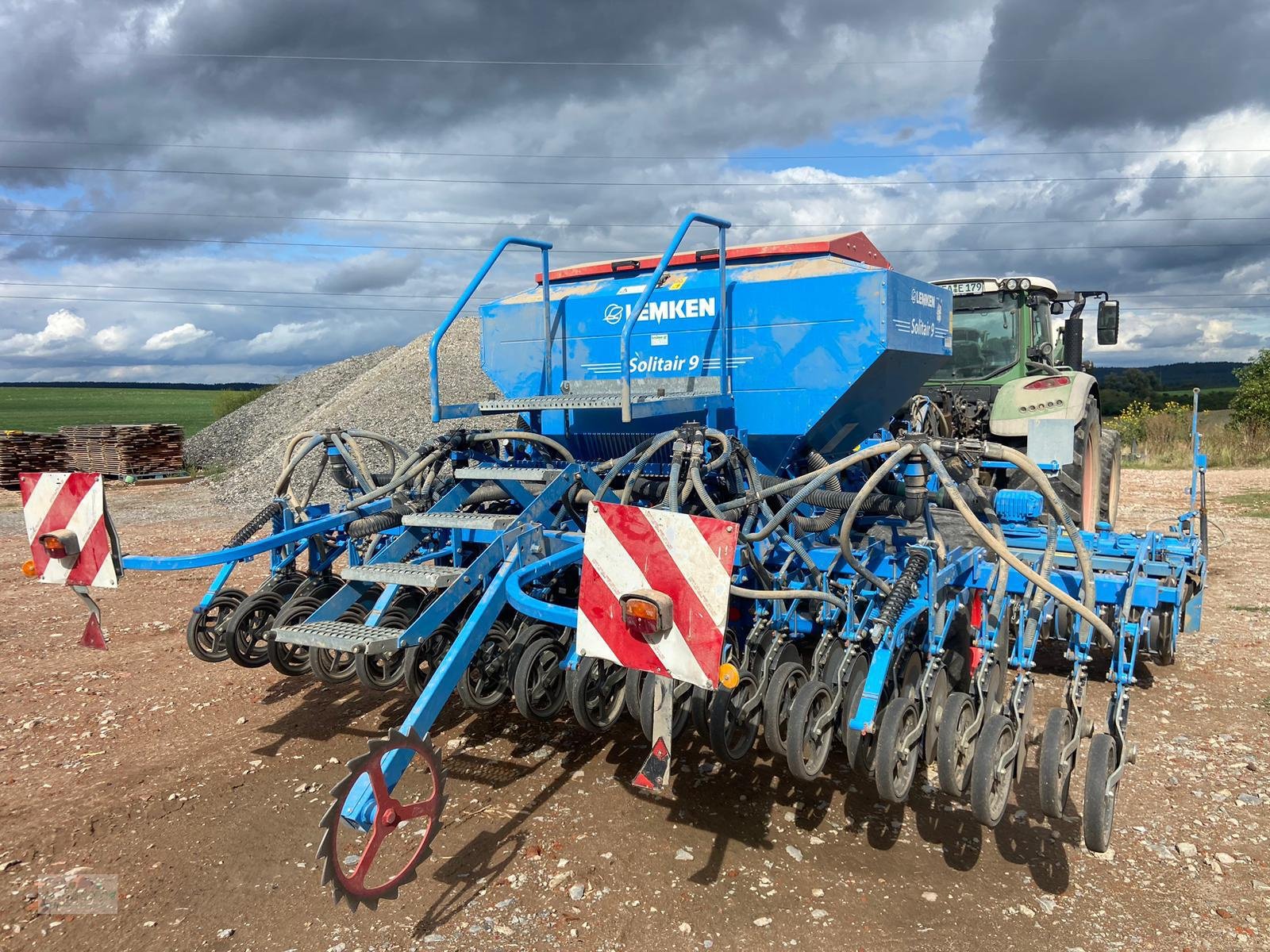 Drillmaschinenkombination del tipo Lemken Solitair 9/450 KA-DS +Ziron 12/450 KA, Gebrauchtmaschine en Emskirchen (Imagen 4)