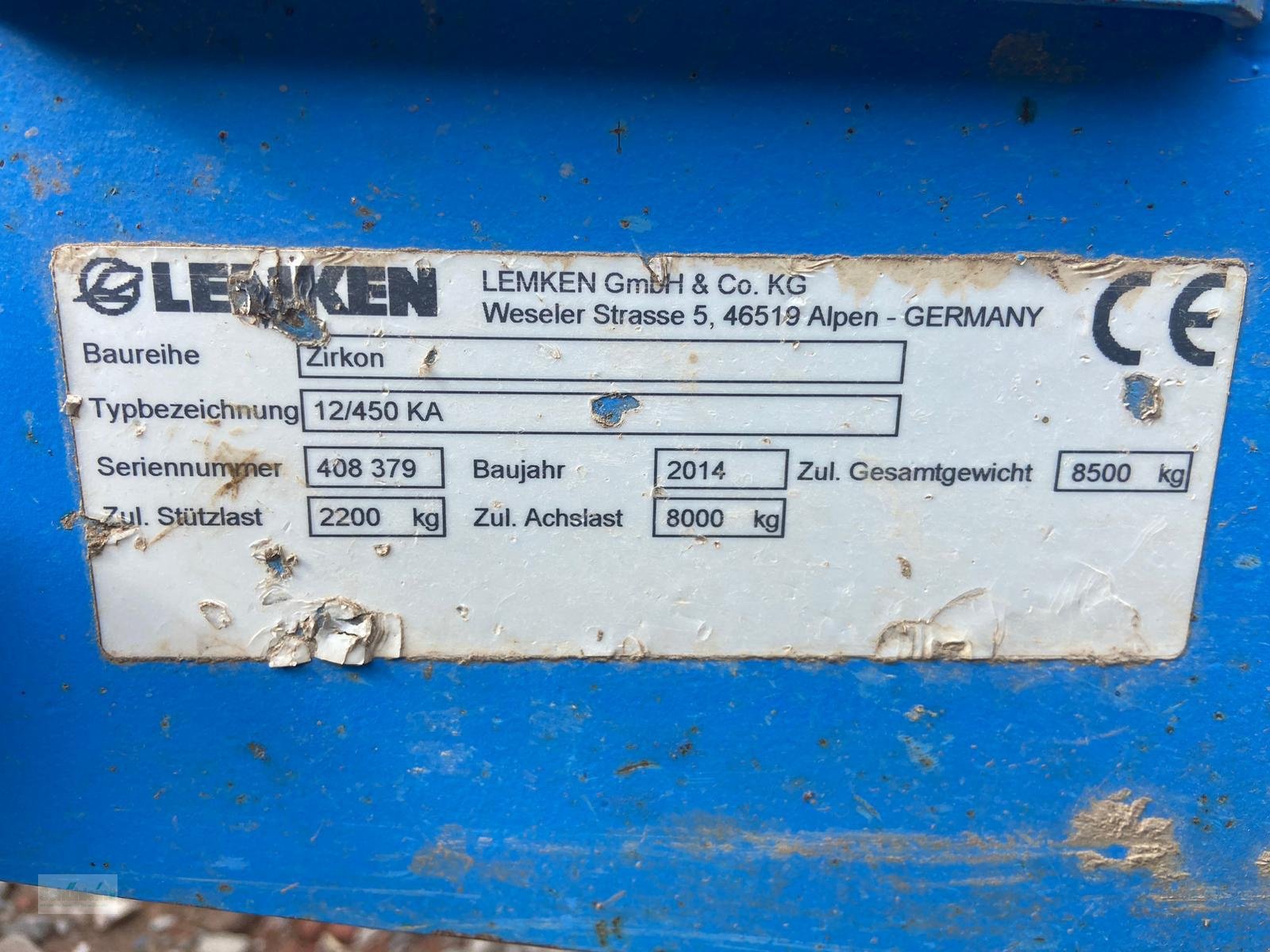 Drillmaschinenkombination des Typs Lemken Solitair 9/450 KA-DS +Ziron 12/450 KA, Gebrauchtmaschine in Emskirchen (Bild 15)