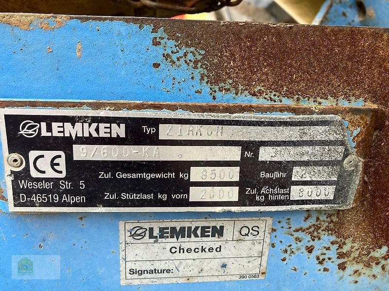 Drillmaschinenkombination des Typs Lemken Solitair 9/600 KA-DS mit Zirkon 9/600 KA, Gebrauchtmaschine in Salsitz (Bild 10)