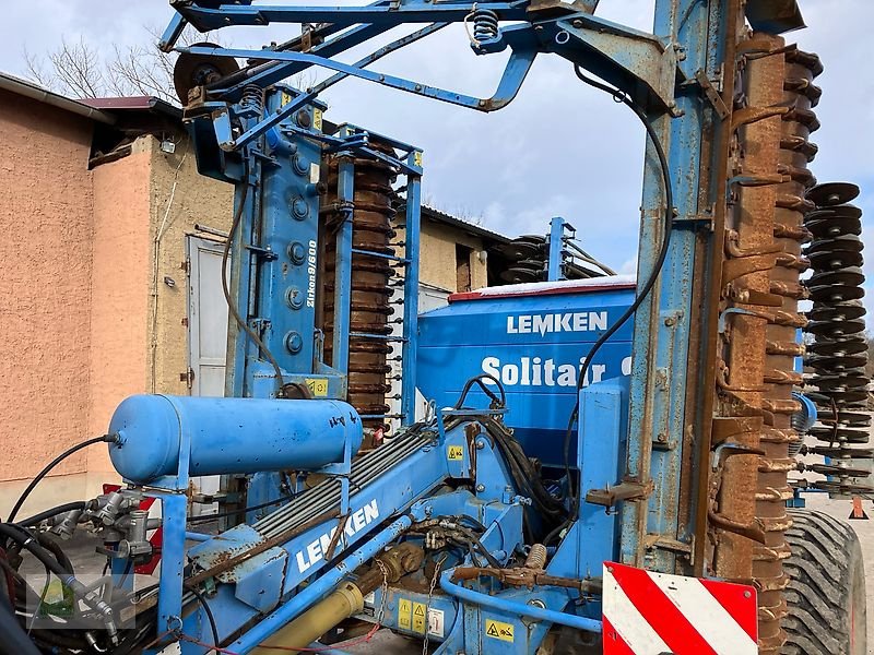 Drillmaschinenkombination des Typs Lemken Solitair 9/600 KA-DS mit Zirkon 9/600 KA, Gebrauchtmaschine in Salsitz (Bild 23)