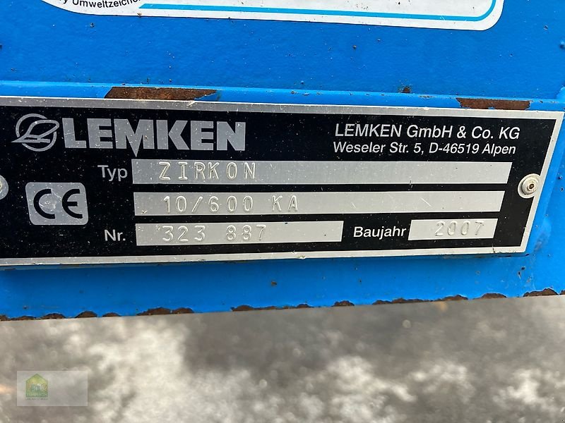 Drillmaschinenkombination типа Lemken Solitair 9/600 KA-ES + Zirkon 10/600 KA, Gebrauchtmaschine в Salsitz (Фотография 19)