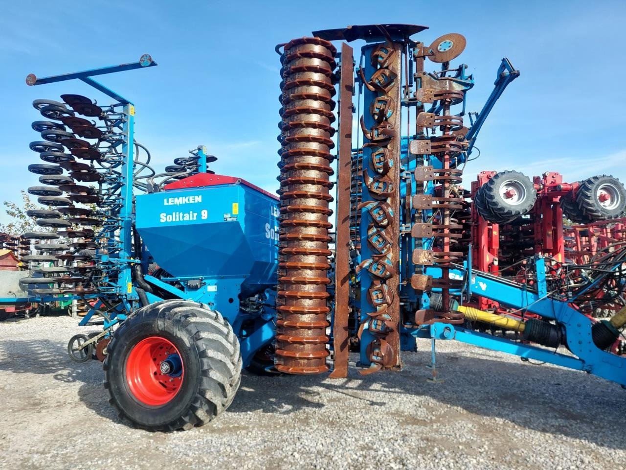 Drillmaschinenkombination Türe ait Lemken Solitair 9/600/Zirkon 10/600KA, Gebrauchtmaschine içinde Hammel (resim 1)