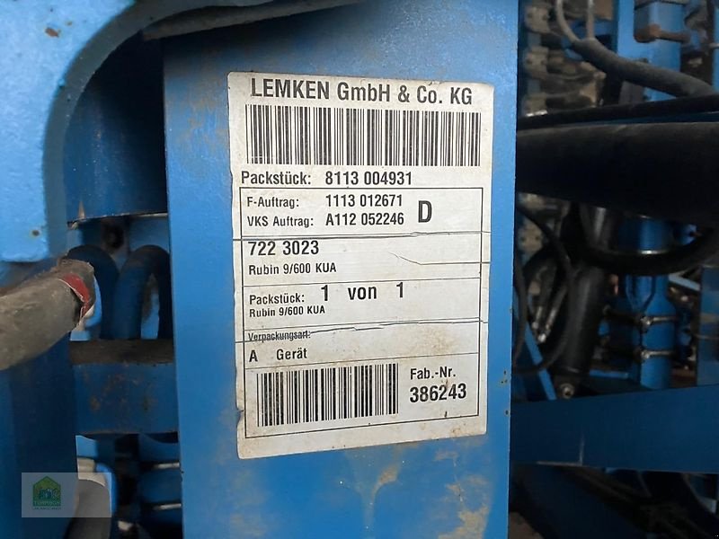 Drillmaschinenkombination of the type Lemken Solitair + Rubin + Accord Maislegemaschine, Gebrauchtmaschine in Salsitz (Picture 8)