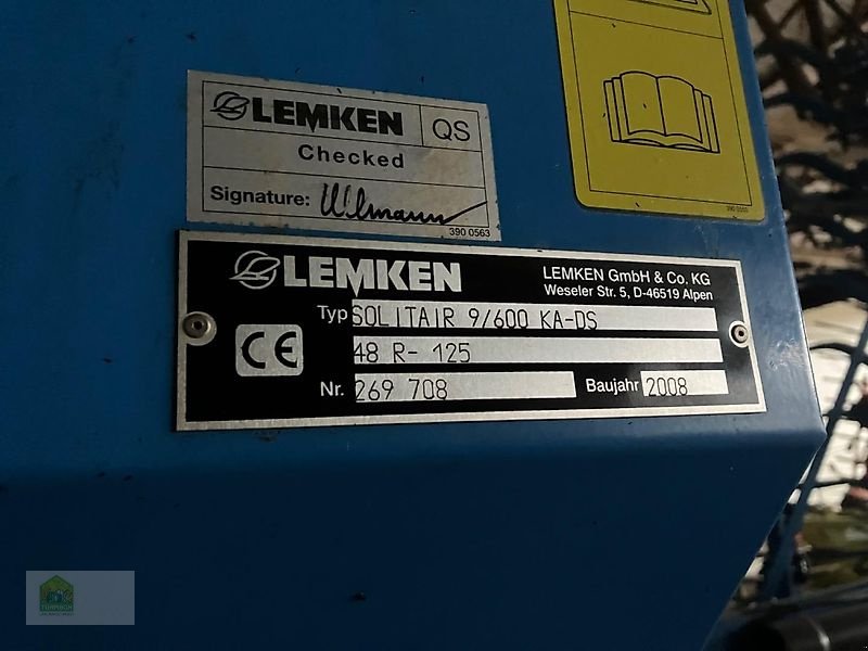 Drillmaschinenkombination of the type Lemken Solitair + Rubin + Accord Maislegemaschine, Gebrauchtmaschine in Salsitz (Picture 16)