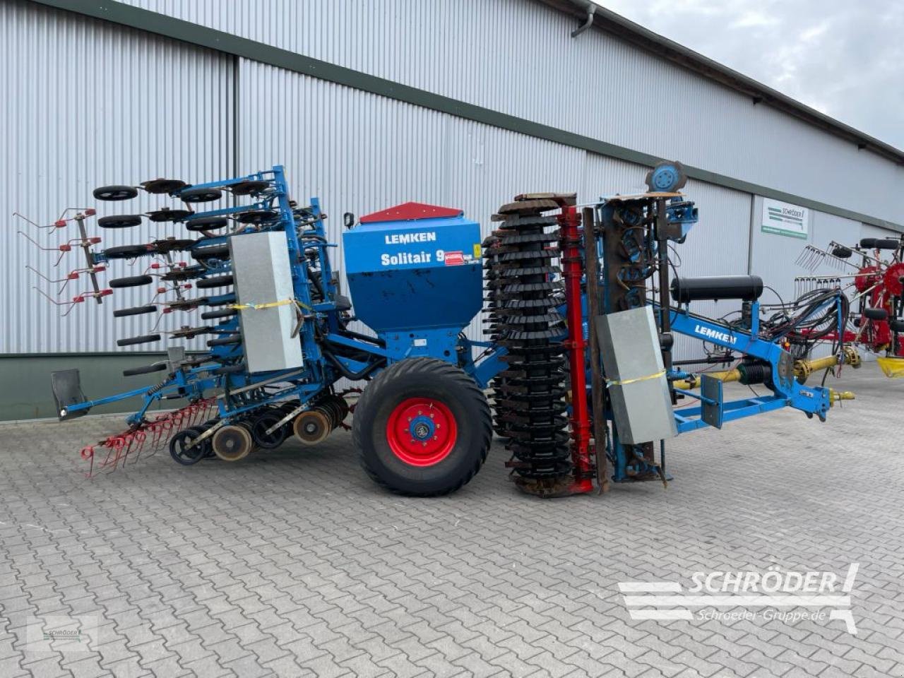 Drillmaschinenkombination typu Lemken ZIRKON 10/500 KA + SOLITAIR 9/500 KA-DS, Gebrauchtmaschine w Wildeshausen (Zdjęcie 2)