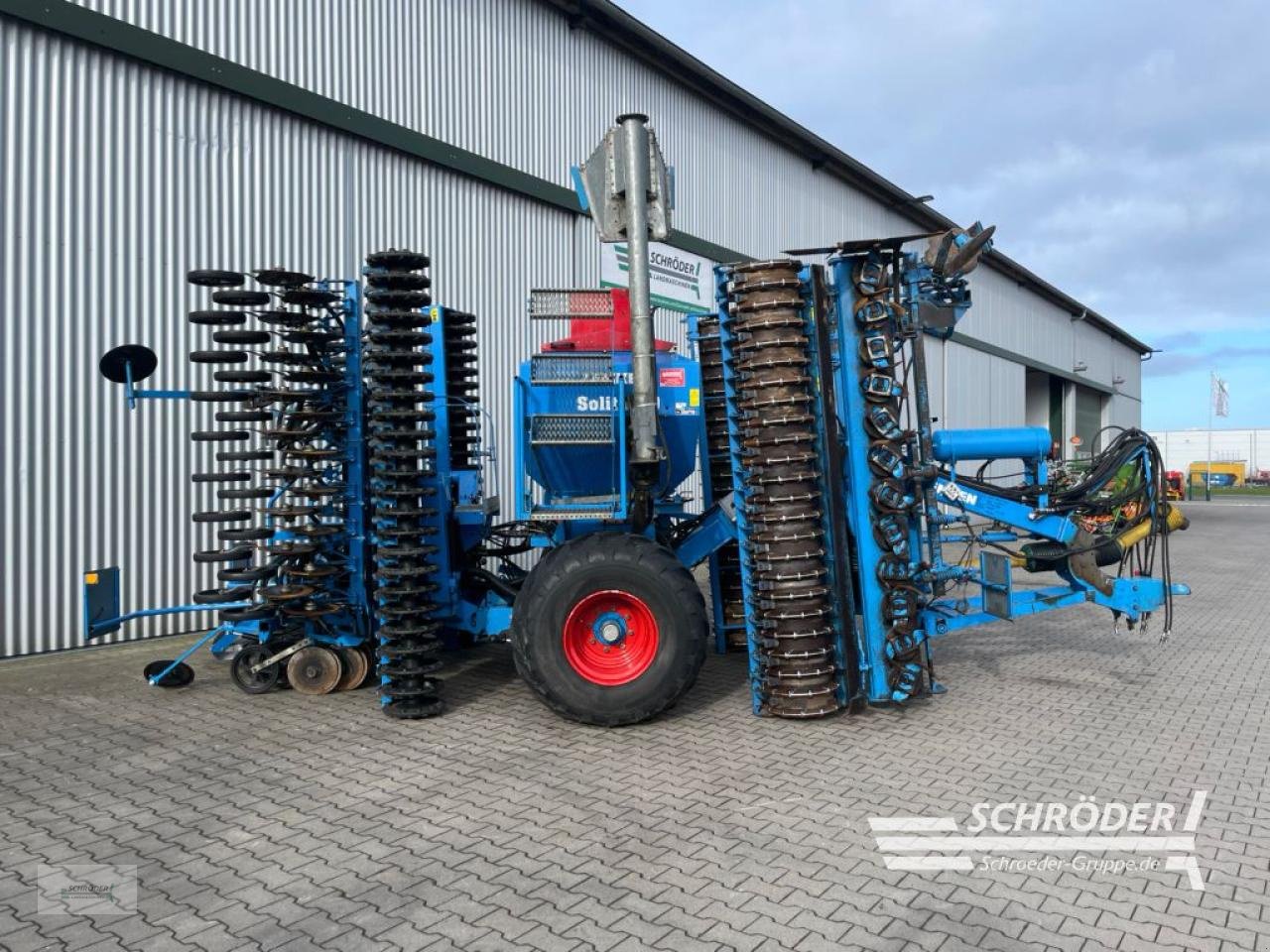 Drillmaschinenkombination typu Lemken ZIRKON 10/600 + SOLITAIR 9/600, Gebrauchtmaschine w Wildeshausen (Zdjęcie 2)