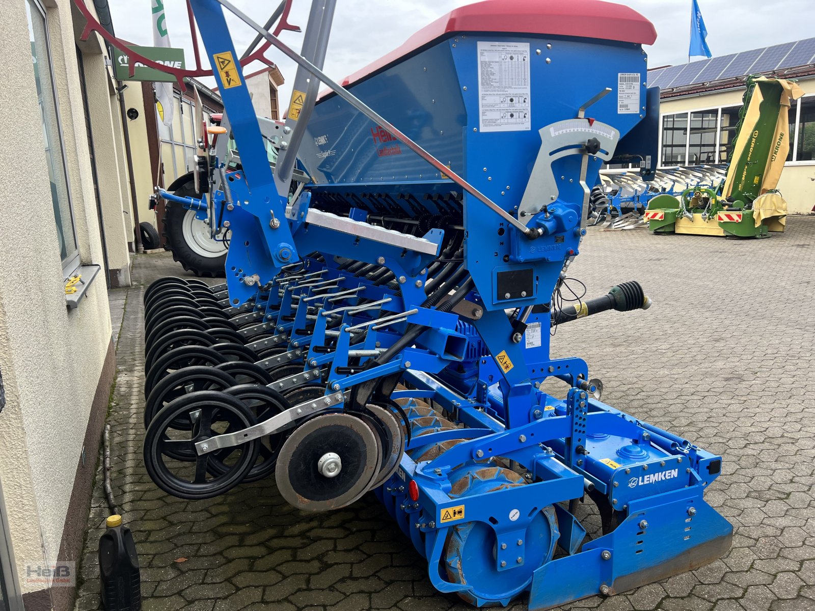 Drillmaschinenkombination van het type Lemken Zirkon 12/300 - Saphir 9/300, Gebrauchtmaschine in Merkendorf (Foto 3)