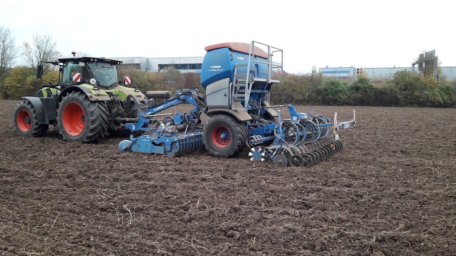 Drillmaschinenkombination tipa Lemken Zirkon 12/400KA + Solitair 25/400, Gebrauchtmaschine u Rottenburg (Slika 1)