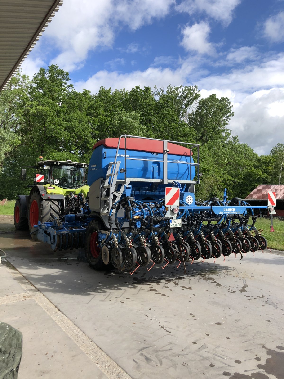 Drillmaschinenkombination tipa Lemken Zirkon 12/400KA + Solitair 25/400, Gebrauchtmaschine u Rottenburg (Slika 3)