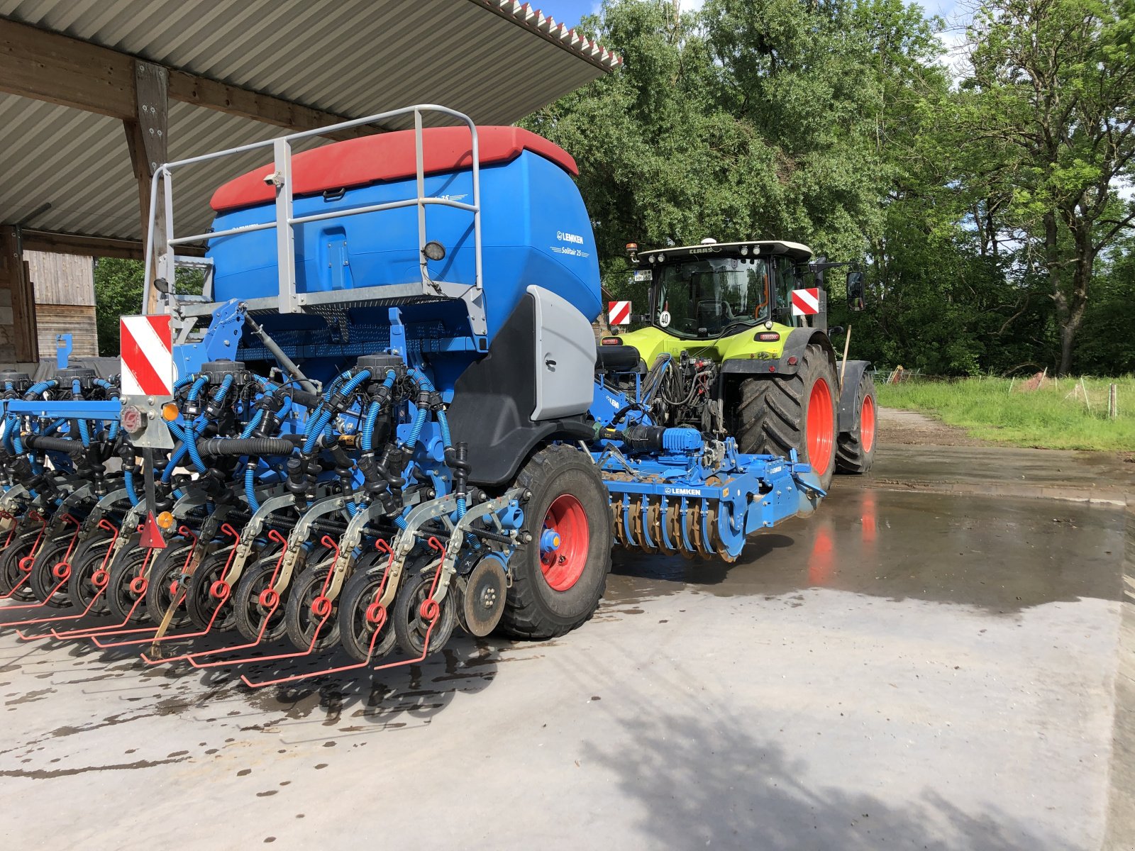 Drillmaschinenkombination tipa Lemken Zirkon 12/400KA + Solitair 25/400, Gebrauchtmaschine u Rottenburg (Slika 4)