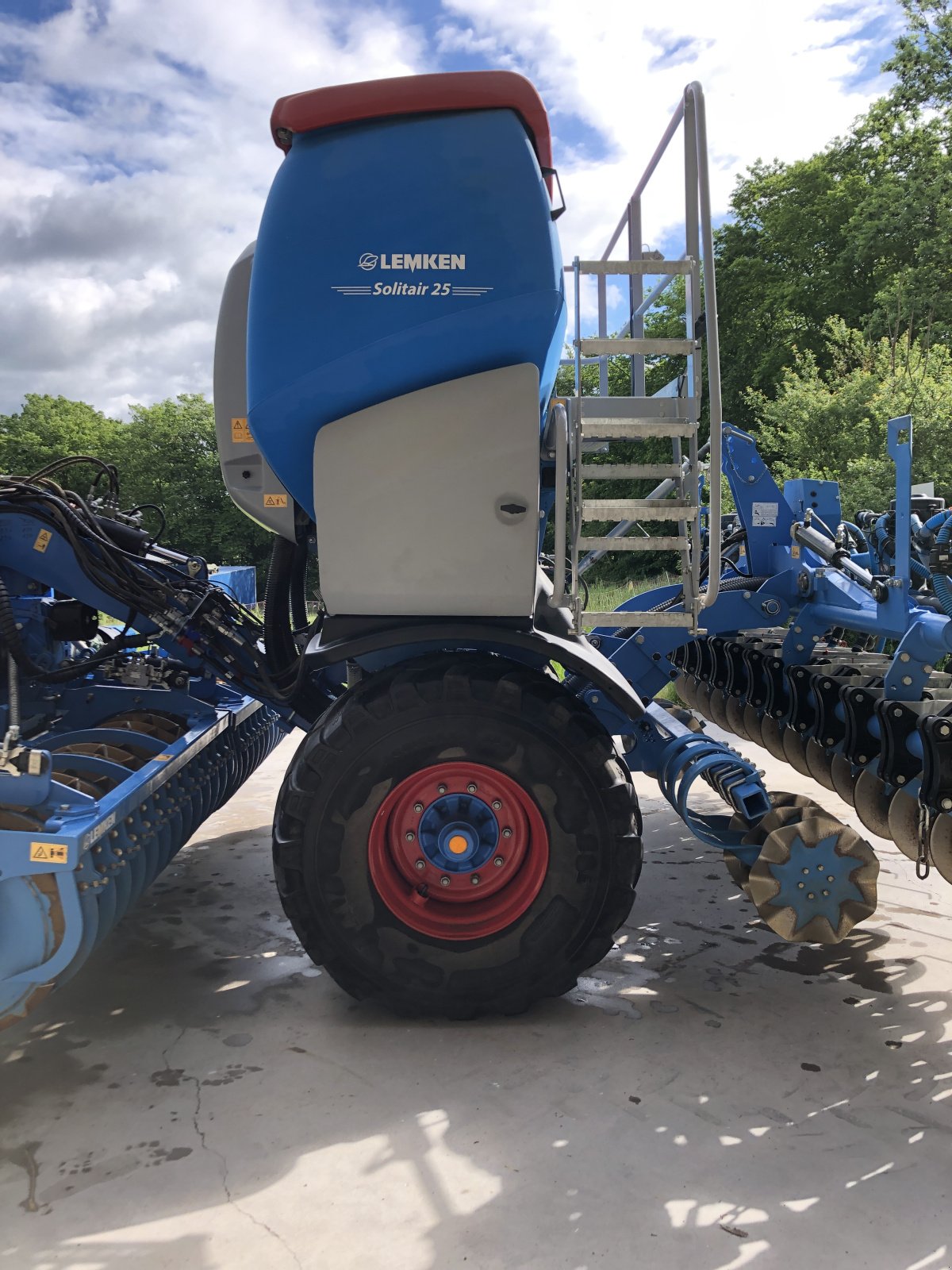 Drillmaschinenkombination tipa Lemken Zirkon 12/400KA + Solitair 25/400, Gebrauchtmaschine u Rottenburg (Slika 10)