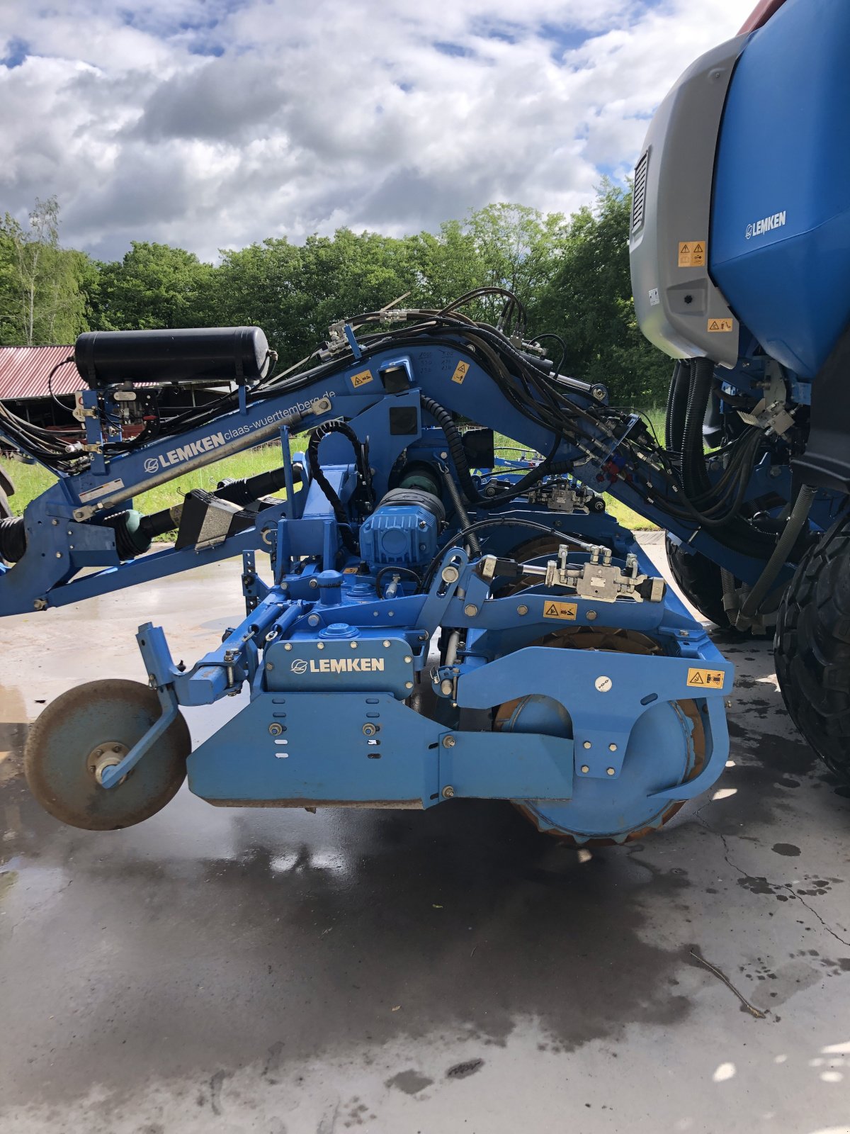 Drillmaschinenkombination tipa Lemken Zirkon 12/400KA + Solitair 25/400, Gebrauchtmaschine u Rottenburg (Slika 12)